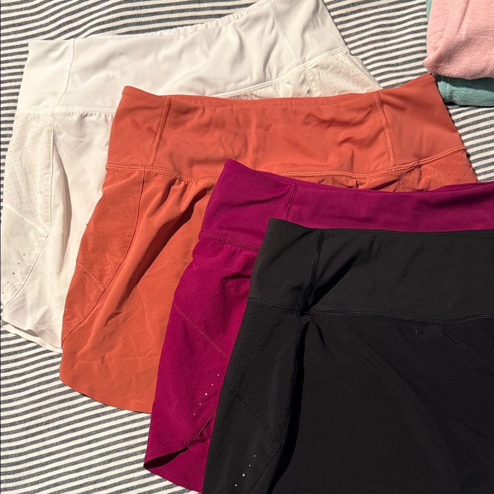 Athleta Women's Shorts Skorts - White, red, Pink, Black